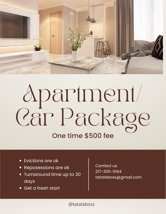 Apartment/Car Package