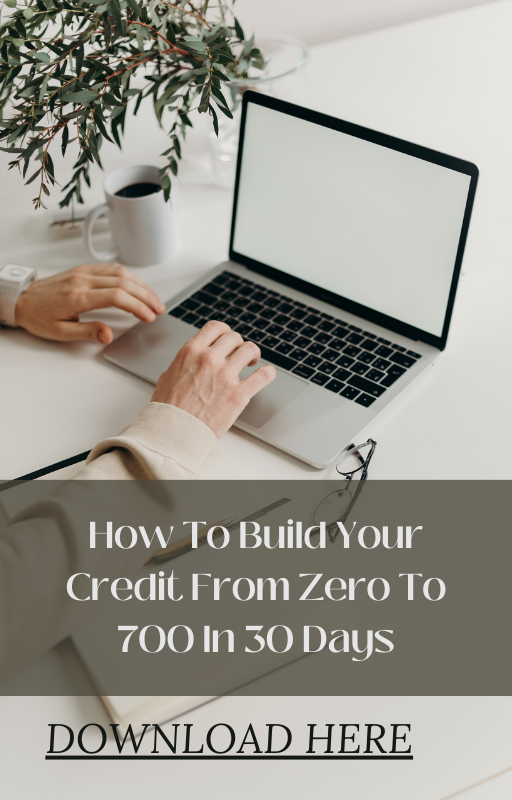 How To Build Your Credit From Zero To 700 In 30 Days
