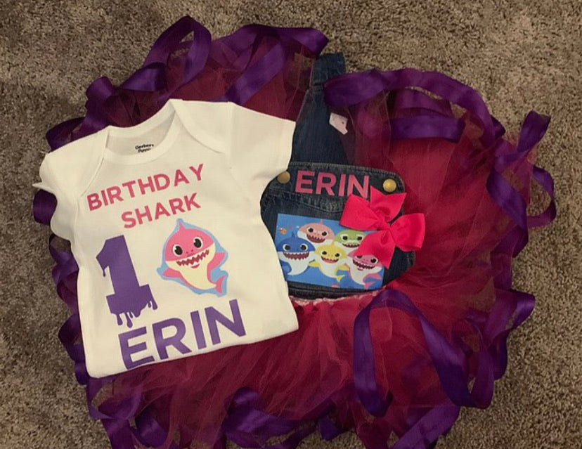 Overall Ribbon Trim Tutu