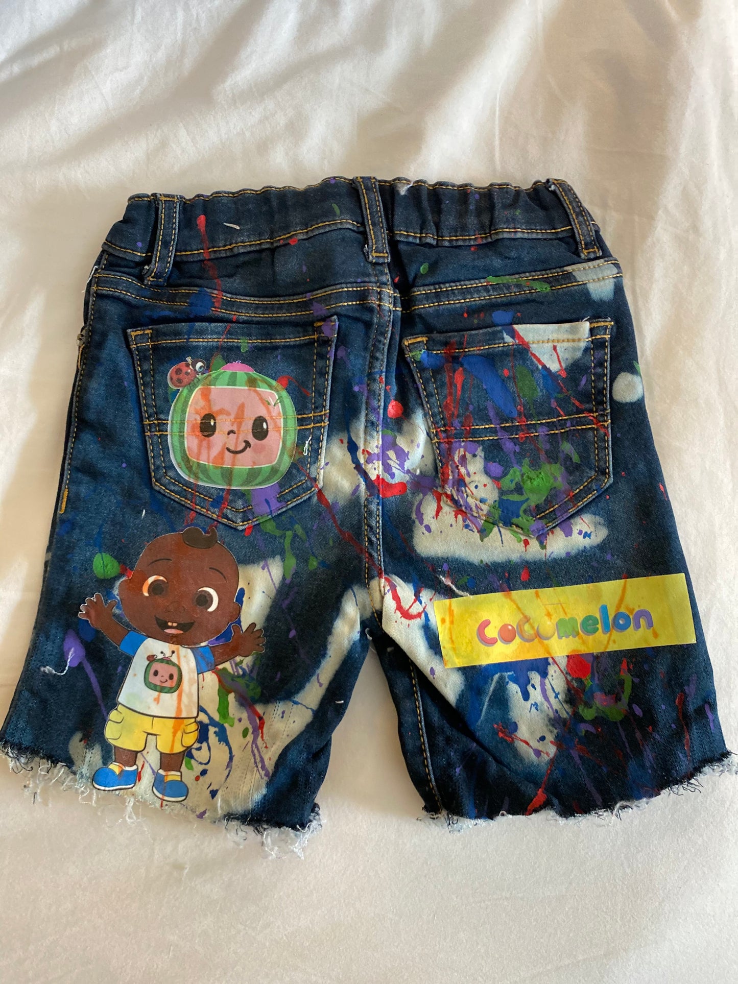Denim Short Set