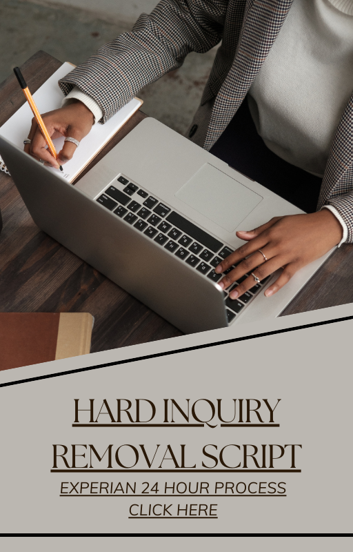 HARD INQUIRY REMOVAL SCRIPT