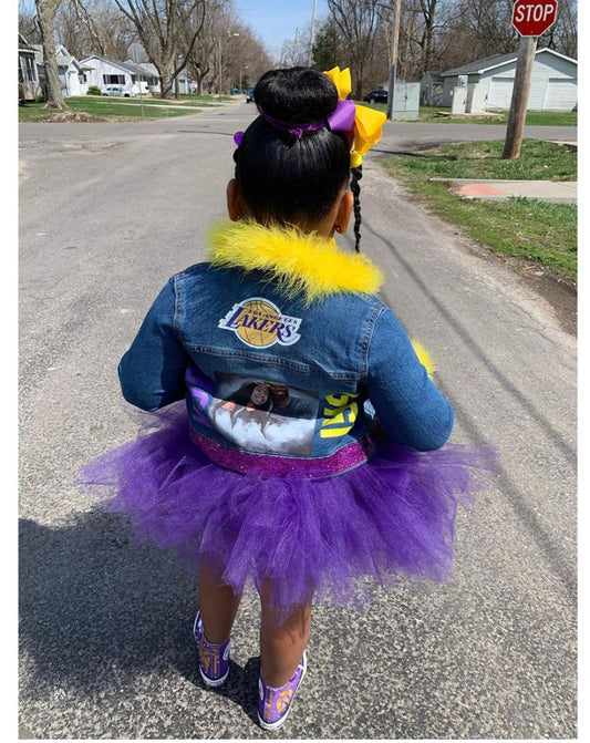 Jean Jacket Tutu Set