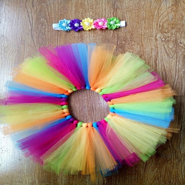 Rainbow Tutu Set